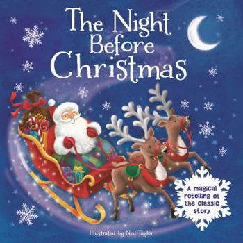 Hardcover The Night Before Christmas: Picture Story Book