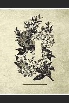 J: My Creative Way To Let Go Self Care Journal - Mood Tracking Diary - Monogrammed Notebook for Black Women