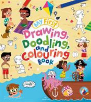 Paperback My First Drawing, Doodling, and Colouring Book