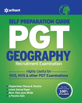 Paperback PGT Guide Geography Recruitment Examination Book