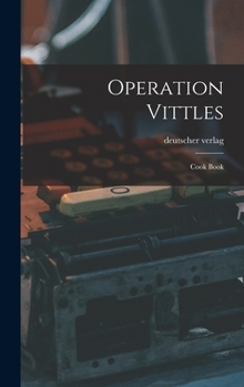 Hardcover Operation Vittles: Cook Book