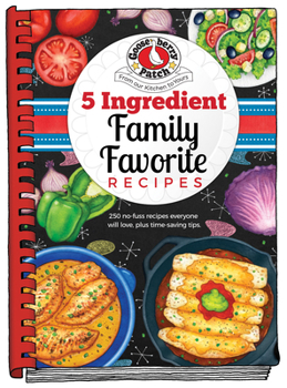 Hardcover 5 Ingredient Family Favorite Recipes Book