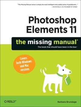 Paperback Photoshop Elements 11: The Missing Manual Book