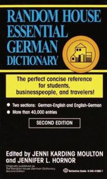 Mass Market Paperback Essential German Dictionary Book