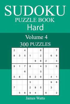 Paperback 300 Hard Sudoku Puzzle Book