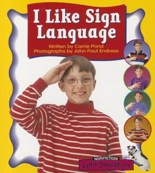 Paperback I Like Sign Language Book