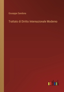 Paperback Trattato di Diritto Internazionale Moderno [Italian] Book