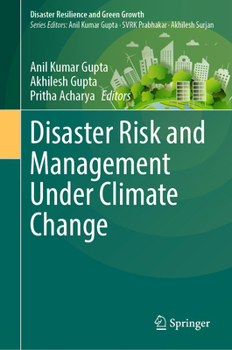 Hardcover Disaster Risk and Management Under Climate Change Book
