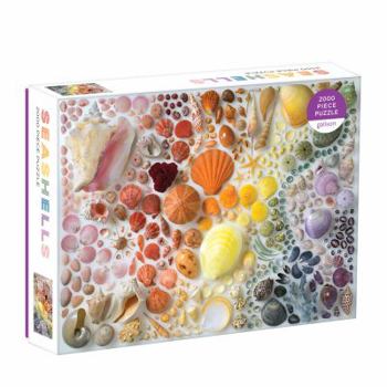 Game Rainbow Seashells 2000 Piece Puzzle Book