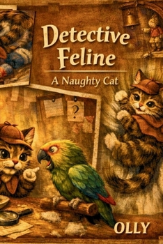 Paperback Detective Feline - A Naughty Cat Book