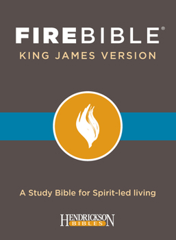 KJV Fire Bible, Black Bonded Leather Ed.: Black Bonded Leather Edition