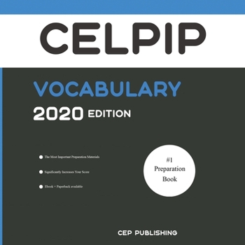 Paperback CELPIP Vocabulary 2020 Edition: Words That Will Help You Successfully Complete Speaking and Writing Parts of CELPIP Test 2020-2022 Book