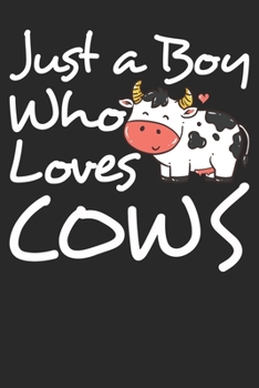 Paperback Notebook: Cow Ruled 6x9 120 Pages Book