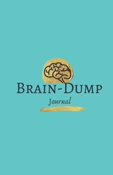 Paperback Brain Dump Journal: Journal/Notebook: 5.5" x 8.5" 100 pages - blank shaped/lined writing spaces Book