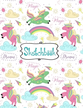 Sketch Book: SketchBook: Cute Drawing Paper for Kids, 120 Pages of 8.5"x11" Blank Paper for Drawing, Doodling or Sketching (Sketch book For Kids) (Volume 11)