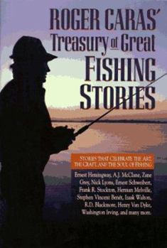 Hardcover Roger Caras Treasury of Great Fishing Stories Book