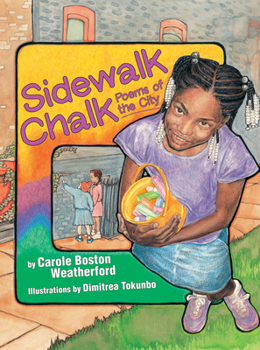 Paperback Sidewalk Chalk: Poems of the City Book