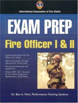 Paperback Exam Prep: Fire Officer I & II Book