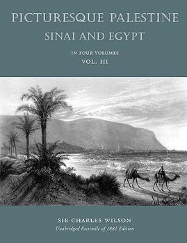 Paperback Picturesque Palestine: Sinai and Egypt: Volume III Book