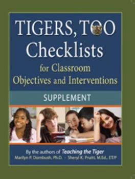 Paperback Tigers, Too Supplement: Checklists Book