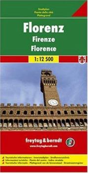 Map Florence, Italy Street Map (Italian Edition) [Italian] Book