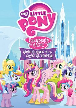 DVD My Little Pony Friendship Is Magic: Adventures tn the Crystal Empire Book