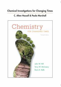 Paperback Chemical Investigations for Chemistry for Changing Times Book