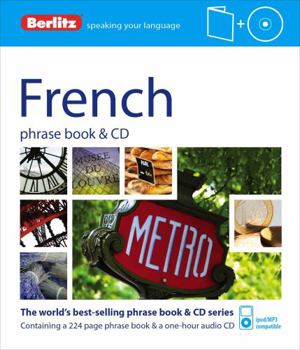 Paperback Berlitz French Phrase Book & CD Book