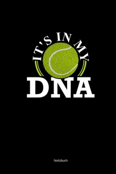 Notizbuch: Tennisball Dna Tennis-Spieler Geschenke Tennis Zubeh�r 120 karierte Seiten A5