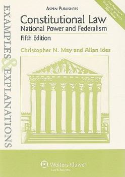 Paperback Constitutional Law: National Power and Federalism Book