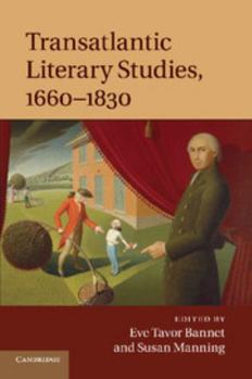 Paperback Transatlantic Literary Studies, 1660-1830 Book