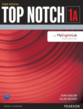 Paperback Top Notch 1 3/E Stbk a with Mel 392812 Book