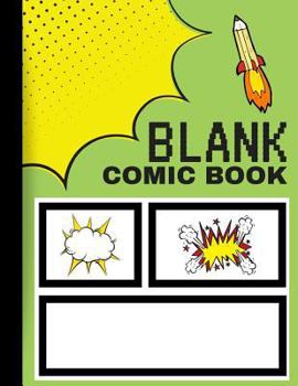 Paperback Blank Comic Book: Create Your Own Comics Book