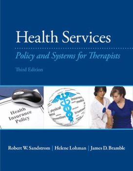 Paperback Health Services: Policy and Systems for Therapists Book