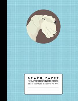 Paperback Graph Paper Composition Notebook: Sealyham Terrier - Quad Ruled 5 Squares Per Inch for Math & Science Book