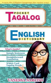 Paperback Pocket Tagalog- English Dictionary Book