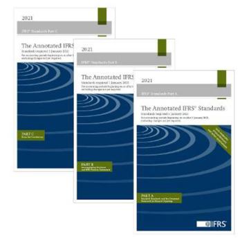 Paperback The Annotated IFRS® Standards Required 2021. 3 volumes Book