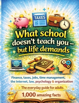 What school doesn't teach you - but life demands: Finance, taxes, jobs, time management, the internet, law, psychology & organisation The everyday guide for adults - 1,000 amazing facts
