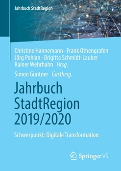 Paperback Jahrbuch Stadtregion 2019/2020: Schwerpunkt: Digitale Transformation [German] Book