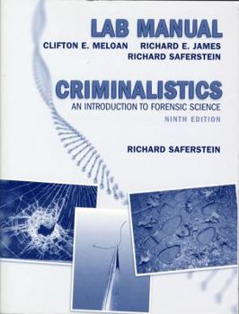 Paperback Criminalistics Lab Manual: An Introduction to Forensic Science Book