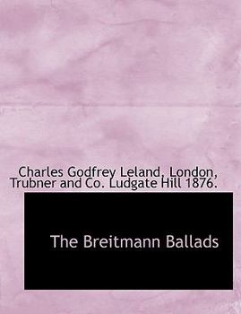 The Breitmann Ballads
