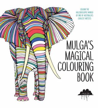 Paperback Mulga's Magical Colouring Book