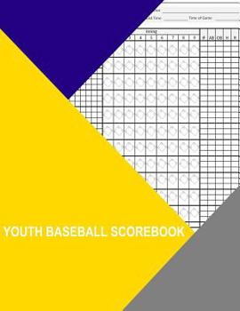 Paperback Youth Baseball Scorebook Book