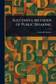 Paperback Successful Methods of Public Speaking Book