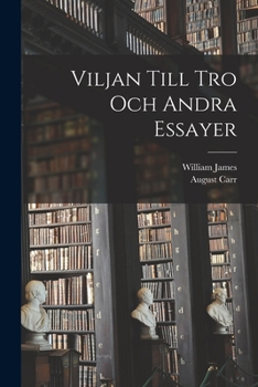 Paperback Viljan Till Tro Och Andra Essayer [Swedish] Book