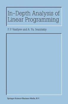 Paperback In-Depth Analysis of Linear Programming Book