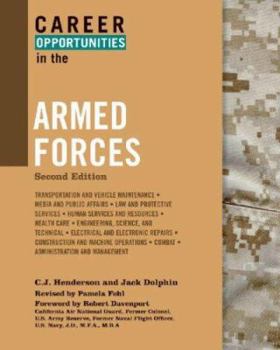 Paperback Career Opportunities in the Armed Forces Book