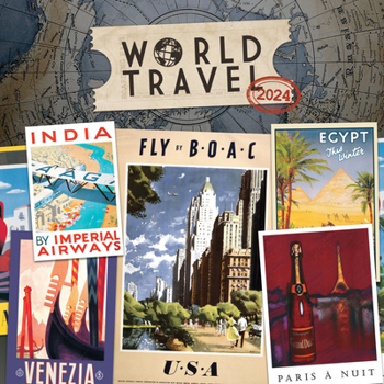 2024 World Travel Wall Calendar