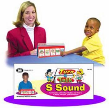 Spiral-bound Super Duper Publications | Turn & Talk S Sound Articulation and Language Flipbook | Educational Resource for Children Book