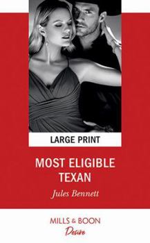 Hardcover Most Eligible Texan [Large Print] Book